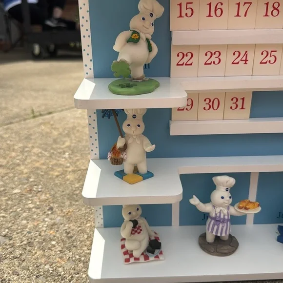 The Pillsbury Doughboy Calendar Figurines
